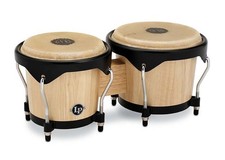 Latin Percussion LP646NY-AW City Series 6-inch and 7-inch Bongo Set - Natural