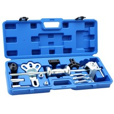 Atpeam 19pcs 9 Way Slide Hammer Puller Set Bearing Hub Dent Axle Remover
