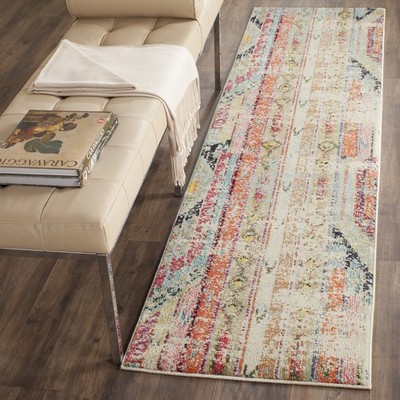 Safavieh Monaco Collection Runner Rug - 22 X 10 Multi Boho Chic Tribal