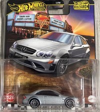 Hot Wheels Premium Boulevard 2008 Mercedes-Benz CLK 63 AMG Black Series #126