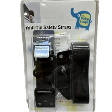 THE BABY LODGE ANTI TIP SAFETY STRAPS FOR SECURING TV FURNITURE 78 