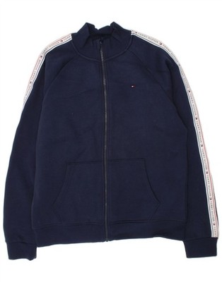 Tommy Hilfiger Jungen Grafik Trainingsanzug Oberteil Jacke 15-16 Jahre Navy Blau AD01