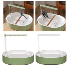 Automatic Parrot Bathtub Parakeet Bathing Box Indoor Rest and Play Cage