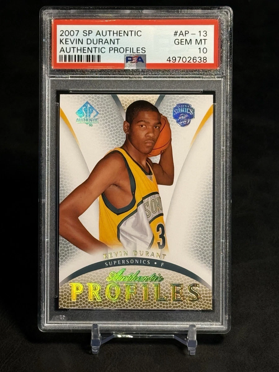 Kevin Durant Basketball Grade 10 Rookie Sports Trading Cards