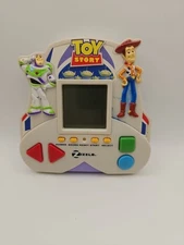 Disney Pixar Toy Story Buzz & Woody LCD Handheld Electronic Toy Game Works Shelf