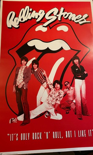 The Rolling Stones It's Only Rock and Roll Poster - 第 1/1 張圖片