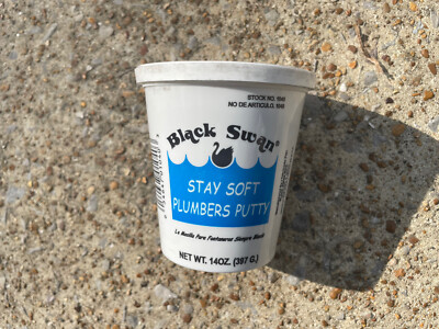black swam plumbers putty case of 24 14 oz