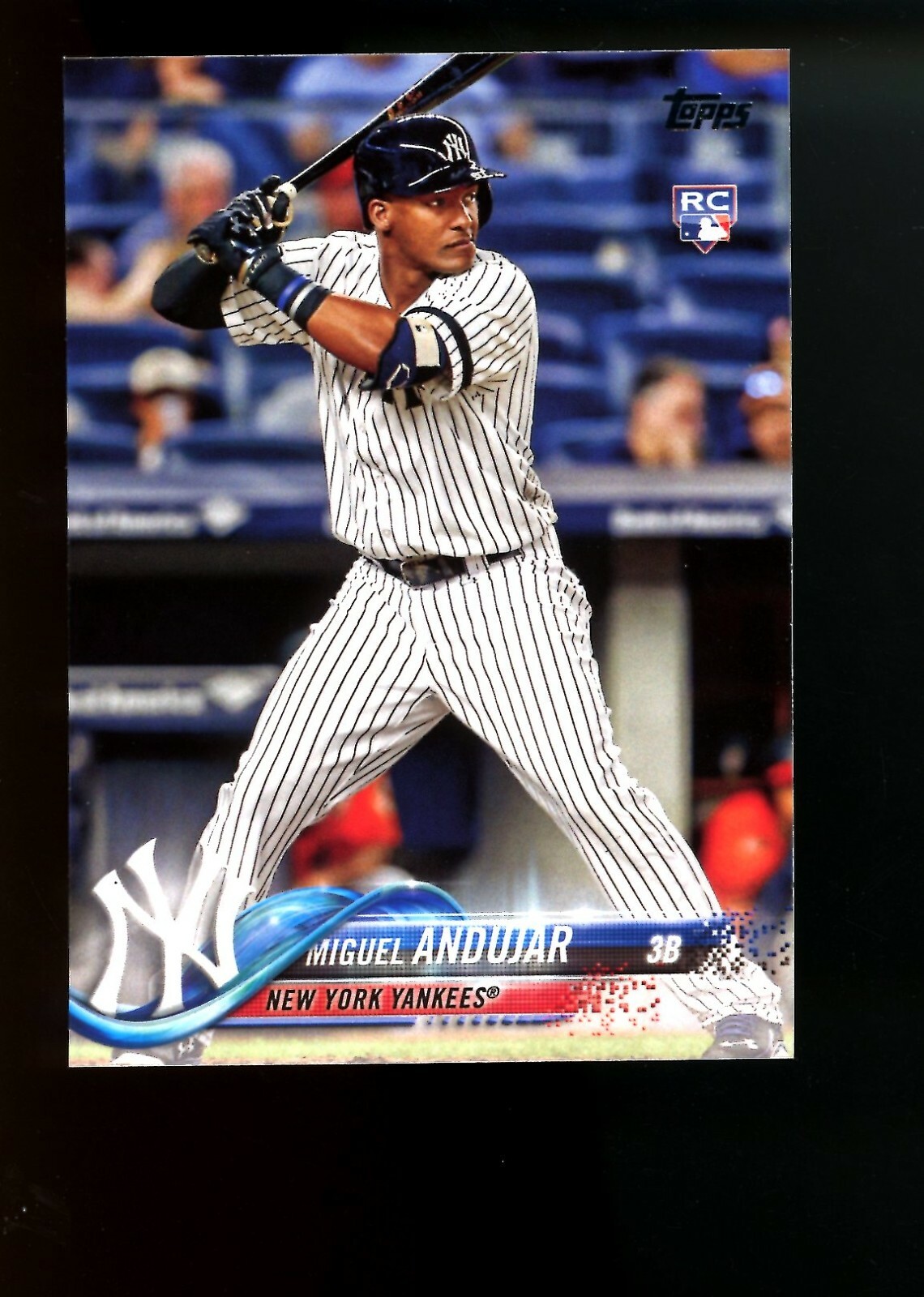 2018 Topps #305 Miguel Andujar Yankees RC Rookie Card Sharp Pack Fresh Qty