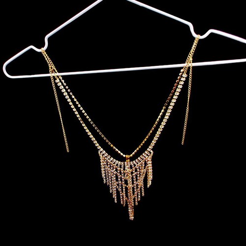 SeXy Unterwäsche Set Bauch Kette Kristall Körperschmuck String Tanga GoGo SeXy - Bild 29 von 85