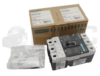 Neuer Siemens Hdg3F150 Schutzschalter 150A 3P Cdt3B100 100A 3P In OEM Box