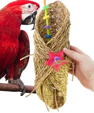 1208 Jumbo Taco bird toy parrot cage toys cages african grey cockatoo macaw pet