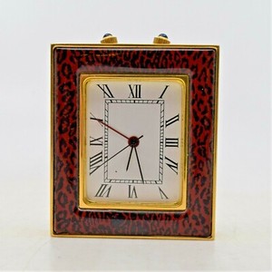 Halcyon Days Enamel Clock | eBay