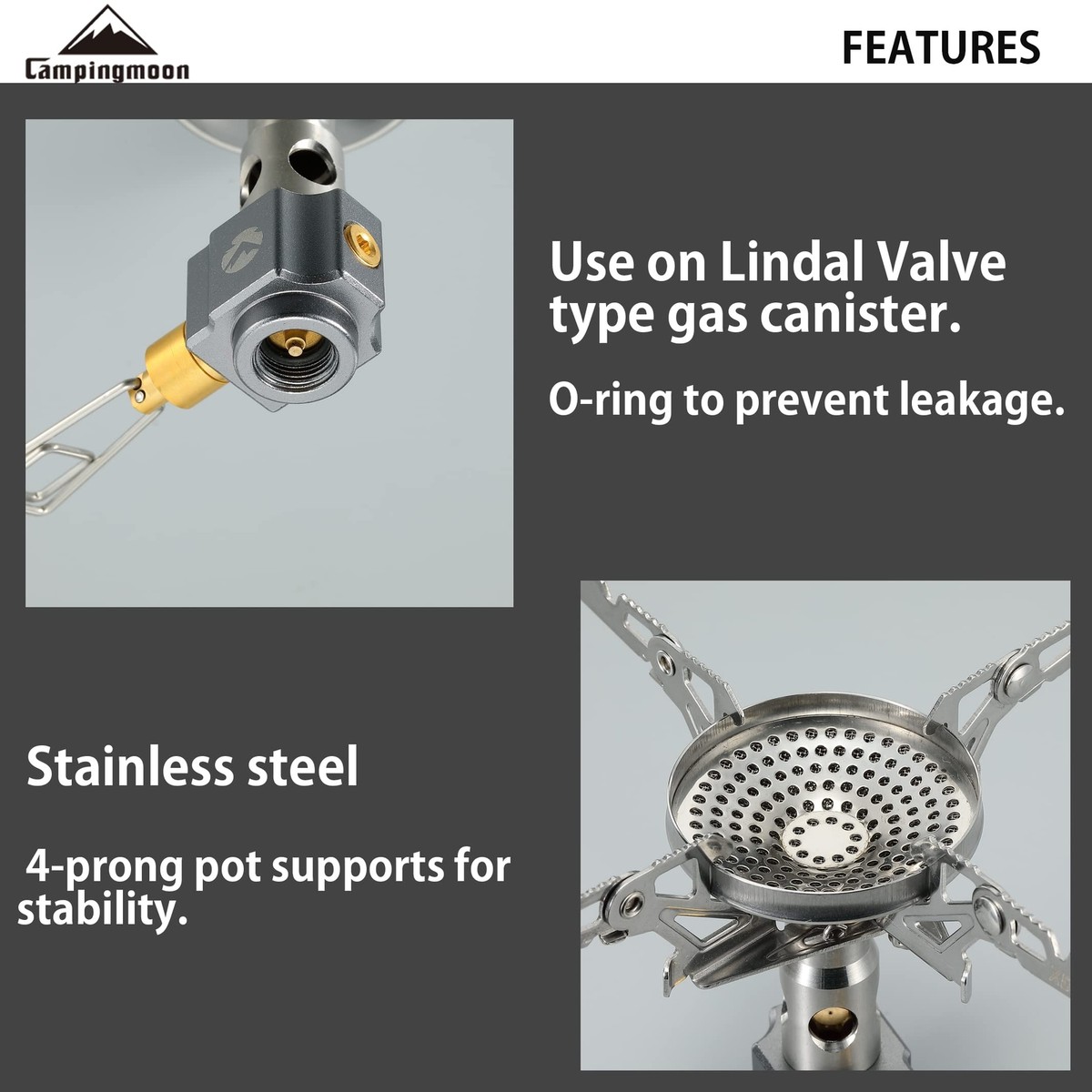 Portable Gas Stoves For Camping Campingmoon Portable Gas Stove ...