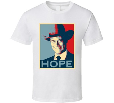 JR Ewing Dallas Hope RIP tv icon fan t shirt