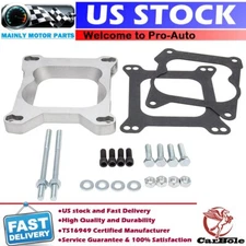 Aluminum 1932 Carburetor Adapter Square Bore Carburetor to Spread Bore Manifold