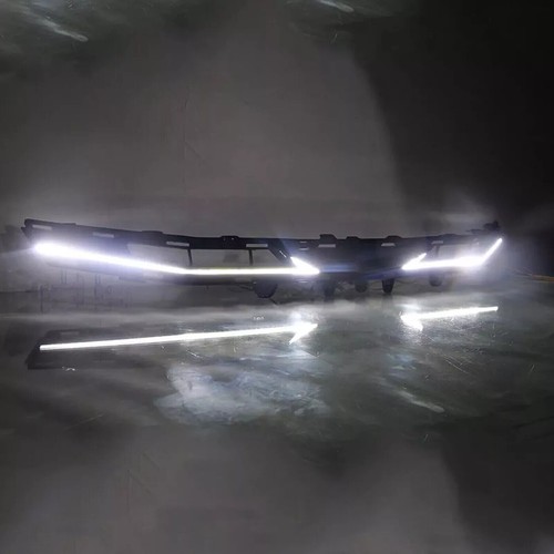 2Color LED DRL Front Bumper Grille Center Grill Light For Toyota Camry 2025 2026 - Picture 11 of 14