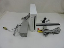 Nintendo Wii Console RVL-001 w/ Power Cord and AV Cables