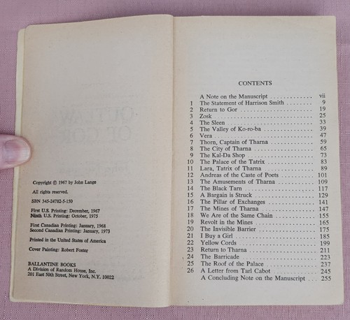 Outlaw Of Gor by John Norman, Paperback, 1967 - Picture 4 of 14