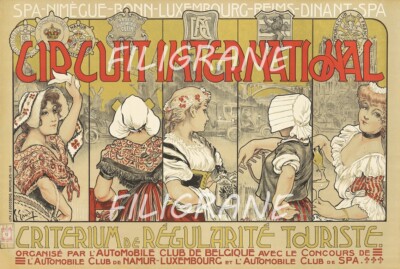 CHARGEURS RéUNIS Rf115 - POSTER HQ 50x70cm d'une AFFICHE VINTAGE