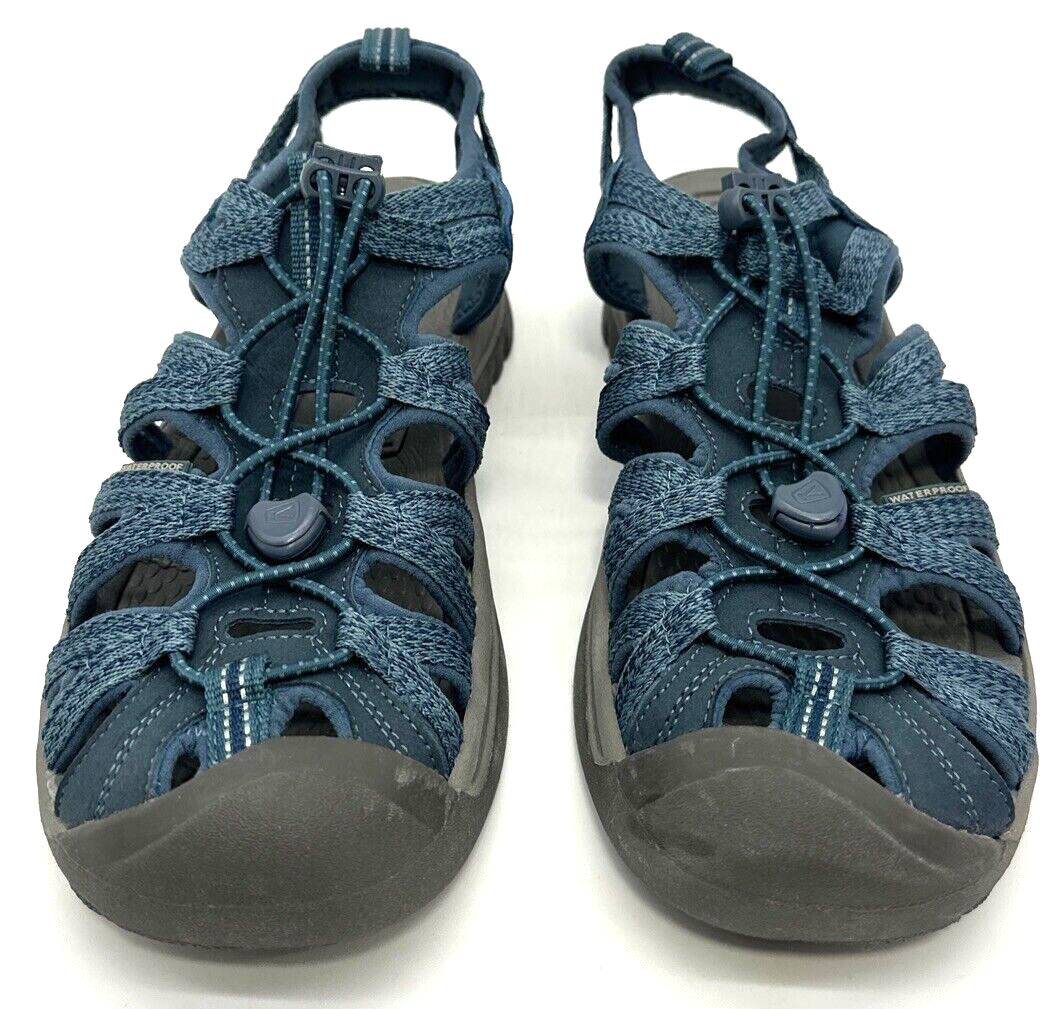 Sandali da trekking Keen Whisper donna taglia 9 5 M blu fumo casual impermeabili