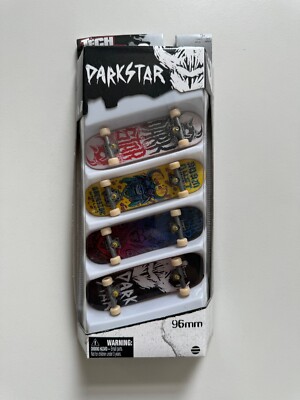 Tech Deck Fingerboard 4er Set Rarität PARKSTAR neu und OVP