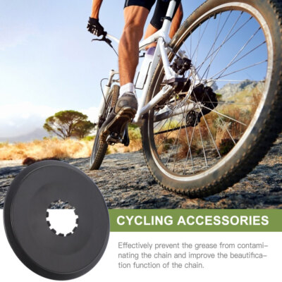 Bicycle Wheel Guard Bike Cassette Spoke Protector Clear Plastic