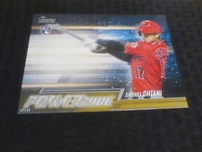 2018 Topps Stadium Club Power Zone Shohei Ohtani Rookie 5x7 Jumbo 2/10
