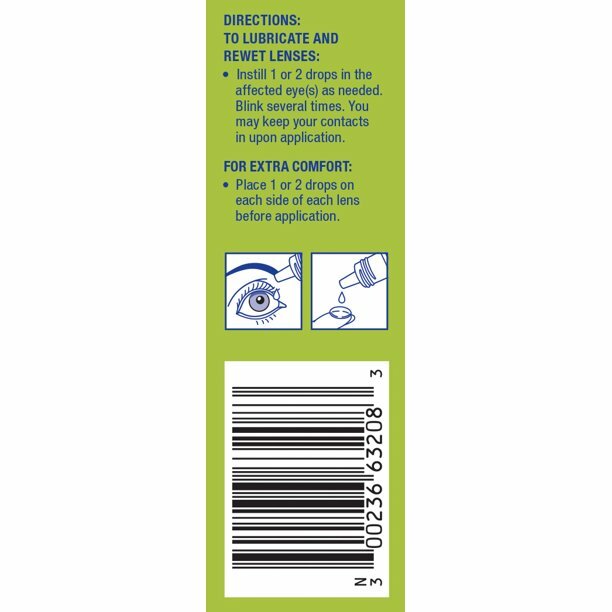 REFRESH RELIEVA Contact Lens Lubricant, 0.27 Fl. Oz..