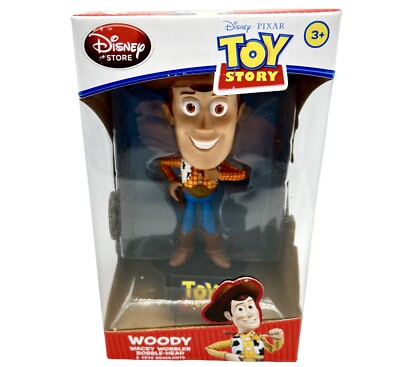 Funko Toy Story Woody Wacky Wobbler Talking Bobble-Head Rare New
