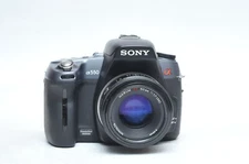 Sony a550 DSLR Camera W/Minolta 50mm f1.7 AF Lens Kit
