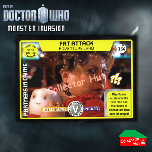 DOCTOR WHO Monster Invasion Trading Cards Base 1-165 New Fresh & Sleeved - Picture 149 of 150