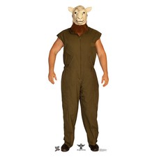 ERICK ROWAN WWE Wrestling Sheep Lifesize CARDBOARD CUTOUT Standup Standee Poster
