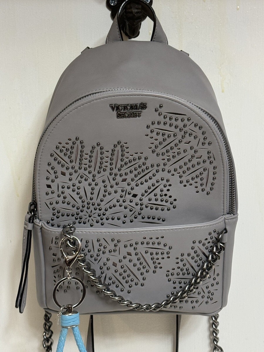 VICTORIAS SECRET FLORAL  Print Backpack with Chain Detail Victoria secret mini backpack | Mercari main image 3