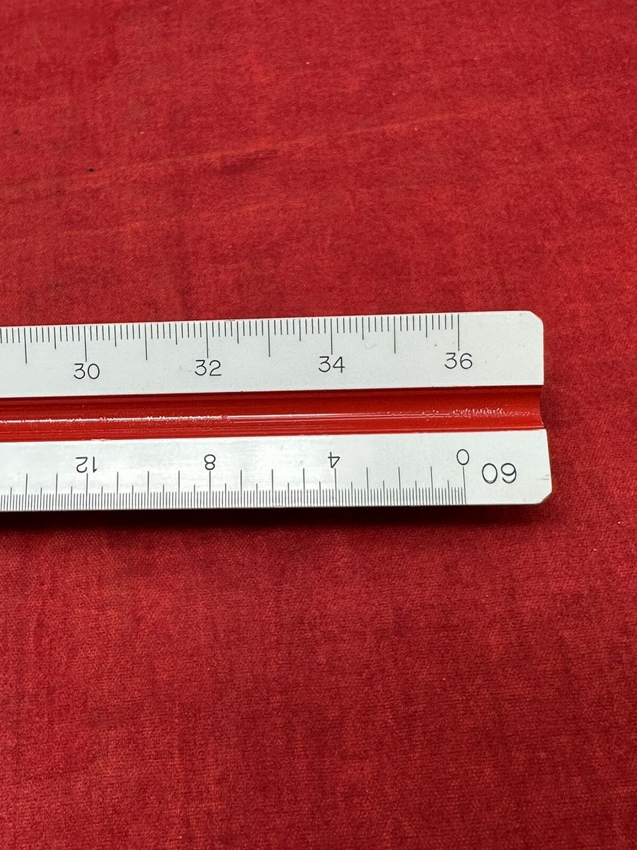 Pacific Arc Architect Ruler 95120 JAPAN Drafting Scale