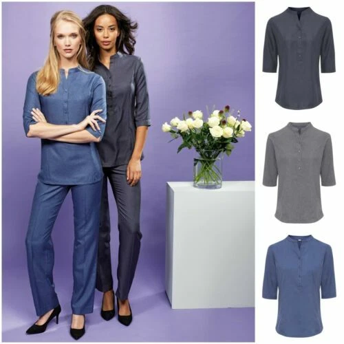 Collarless Tops & Shirts for Women