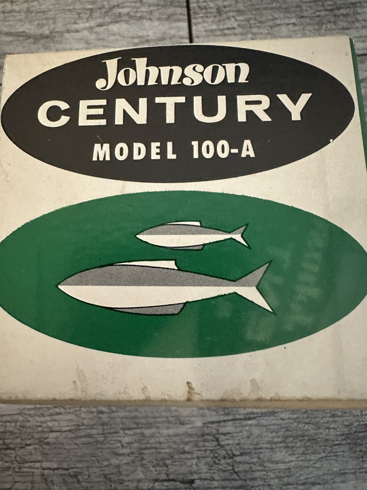 Johnson Century Fishing Reel Model 100A Works Great U.S.A.