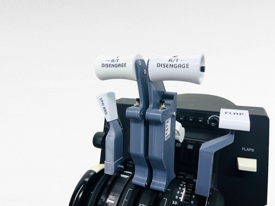 Honeycomb Bravo Throttle Addons Pack,  Full Electronic Boeing 737 Thrust Levers - Image 2 of 4