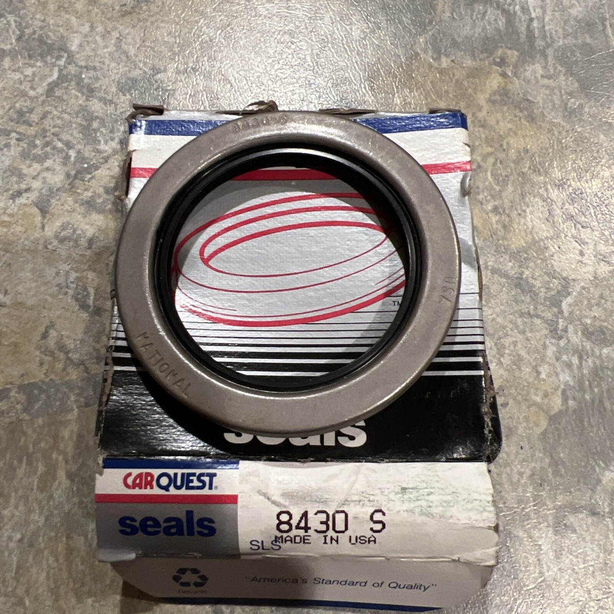 National 8430S In Carquest Box Fr. Inner Wh. Seal 3.006 OD X 2.125