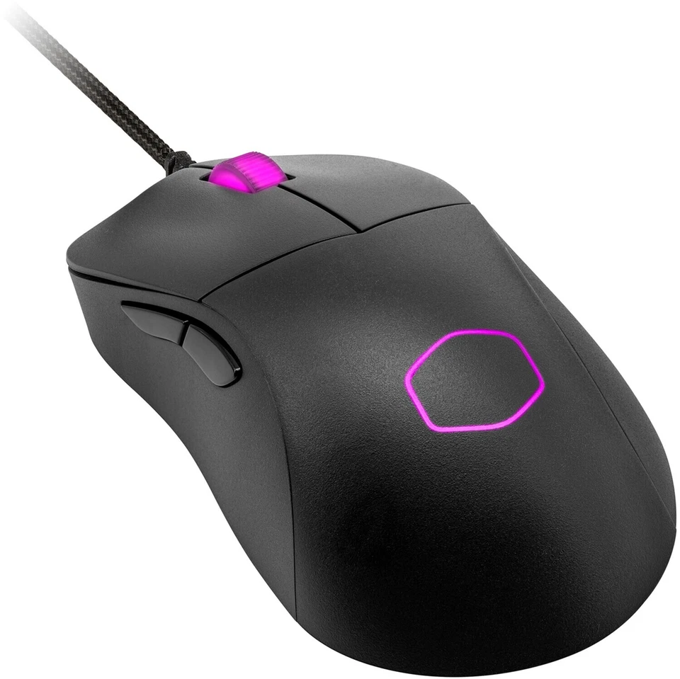 Cooler Master MM730 Ultra Light 48g Wired Gaming Mouse, Black - Image 3 of 4