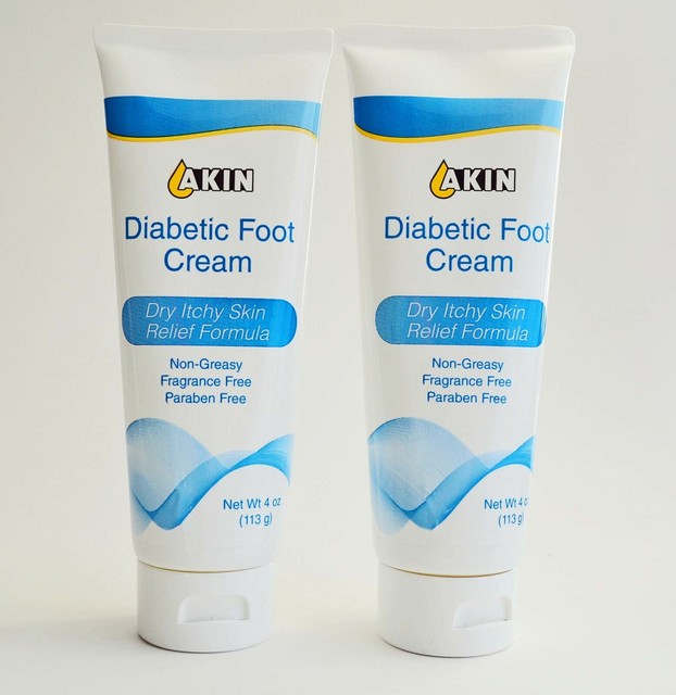 Akin PharmaGrade Diabetic Foot Cream Dry, Itchy Skin Relief 4