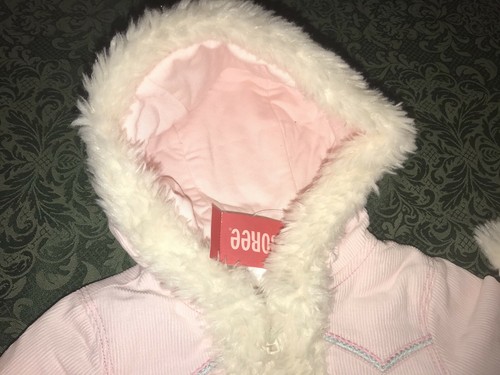 NWT Gymboree 2t horse western pony line corduroy jacket coat fur trim holidays - Picture 2 of 8