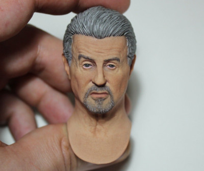 HENGST 1/6 BENUTZERDEFINIERTE KOPFSKULPTUR, TULSA KING, RAMBO, SAMARITAN, FIGUR, SPIELZEUG, HEISS