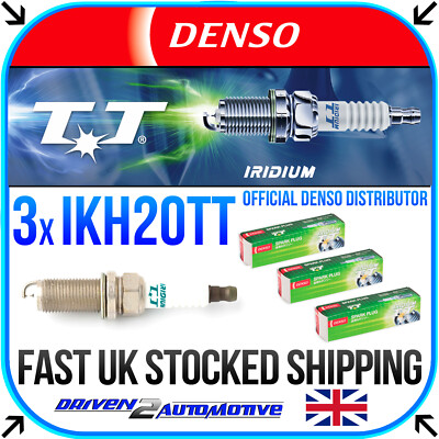 IKH20TT (4704) DENSO IRIDIUM TT Zundkerze SET OF 3 - WHOLE -