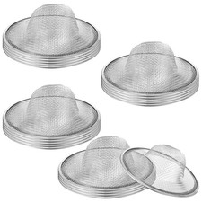 20 Pcs Stainless Steel Sink Strainers, 4.5" Diameter Mesh Sink Drain Strainer...