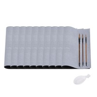 14-Teiliges Chinesisches Kalligraphie-Set Wasser-Schreibtuch Wiederverwendbar