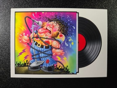 SP Rock Record Joe Cocker You Are So Beautiful Spoof Garbage Pail Kids Card
