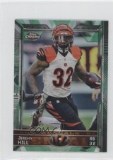 2015 Topps Chrome Mini Green Refractor Jeremy Hill #42 0f8