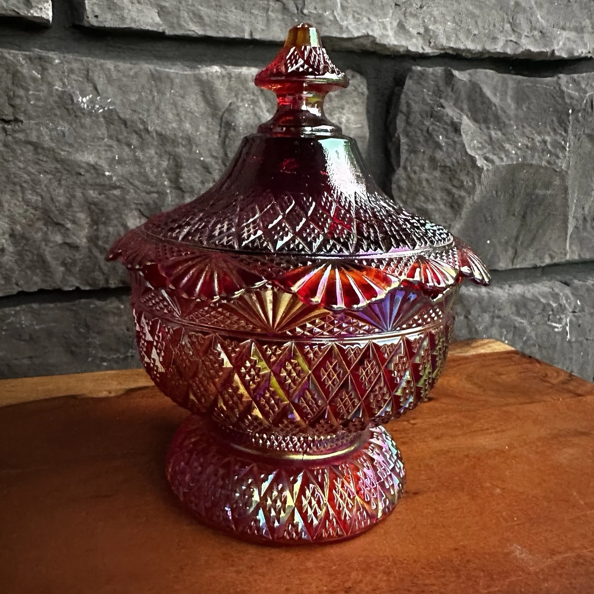 25+ Fenton Red Carnival Glass for sale | Updated Oct 2026
