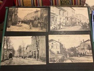 NEUVES MAISONS PRÈS DE NANCY DPT 54. 4 VIEILLES CARTES POSTALES ANCIENNES.