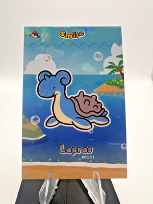 Lapras #131 - Cracked Ice Holo - Smile Card Database- Pokemon